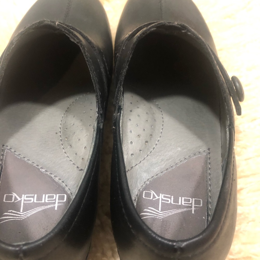 Dansko Black Button Authentic Clogs - image 5